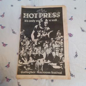 RARE 1977 Hot Press Magazine Issue 1 Complete