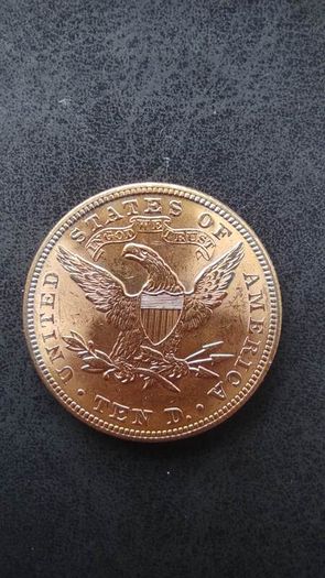 Gold coin 10 Dollars 1897