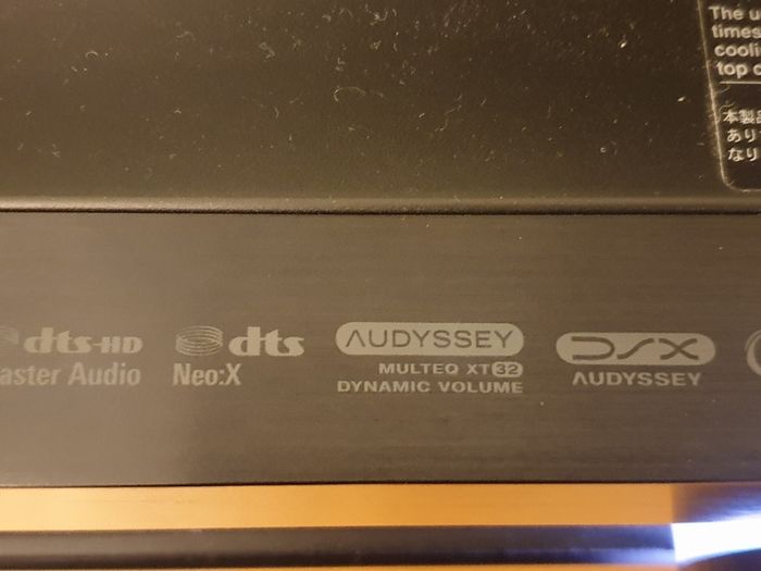 Onkyo TX-NR3009 With Onkyo speakers and speakers stands