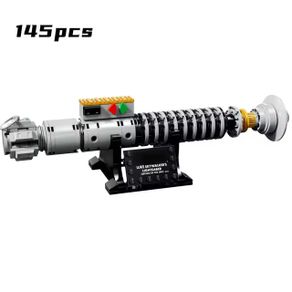 145PCS Star Wars Luke Skywalker's Lightsaber Building Blocks Assemble Space Wars Bricks Sets Toys Adults Toys Birthday Gifts Compatible with Lego