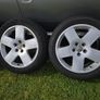 Original Audi A8 D3 Fat Five 18Inch Alloy Wheels With Tyres 255 45 R18 Image 3