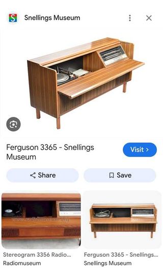 Vintage Ferguson Radiogram