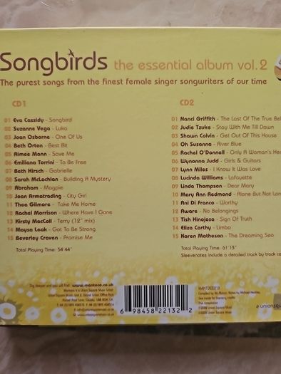 Songbirds 3 x Double CD Lot