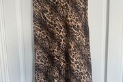 Leopard Print Maxi Skirt