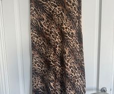 Leopard Print Maxi Skirt
