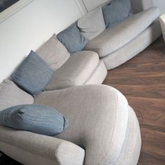 Sofa herringbone L shape