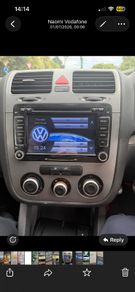 VW golf cd player