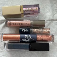 5 high-end liquid/foil eyeshadows