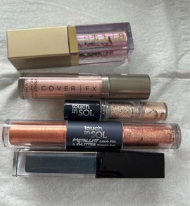 5 high-end liquid/foil eyeshadows