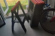 Compact saw horse