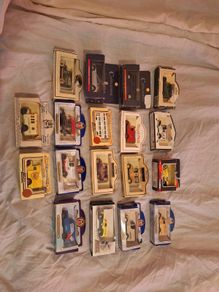 Selection of boxed models cars