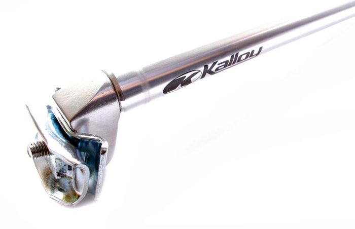 30.8Mm 350Mm Micro Adjust Seat Post Silver