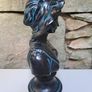 Painted bronzed bust Figurine Image 2