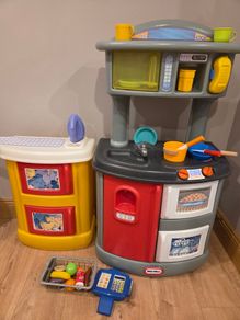 Little tikes kitchen and laundry