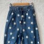 Lucy And Yak Daisy Print Jeans Sz 26W S Image 2