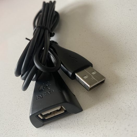 USB 2.0 Extension Cable, USB A to USB A | Black