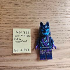 lego njo0869 wolf mask claw warrior, set ninjago 71807
