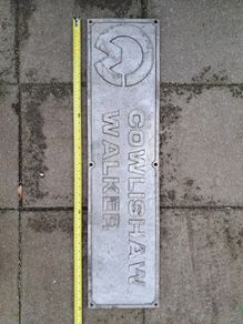 Vintage Cast Sign
