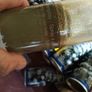 Golden/silver brocade and artificial snow Image 2