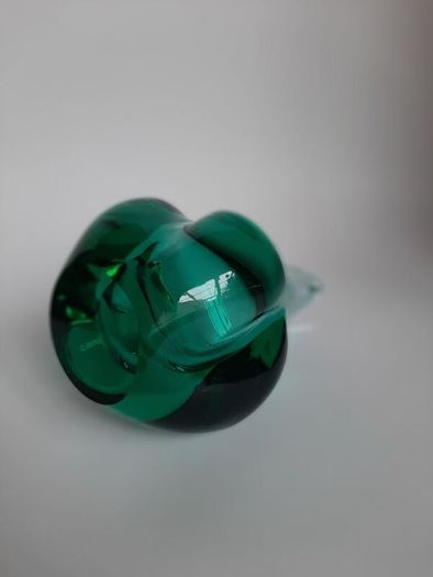 Vintage  czechoslovakian glass vase Miroslav Klinger 1960/1970 midcentury ; Czech Rep