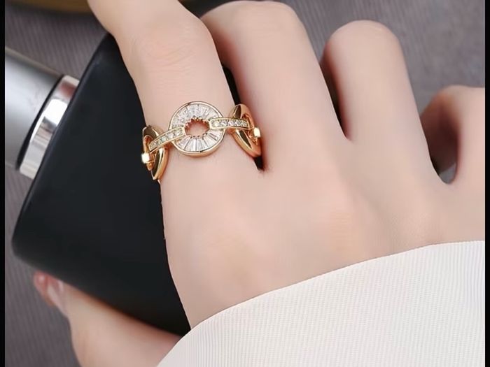 gold tone ring
