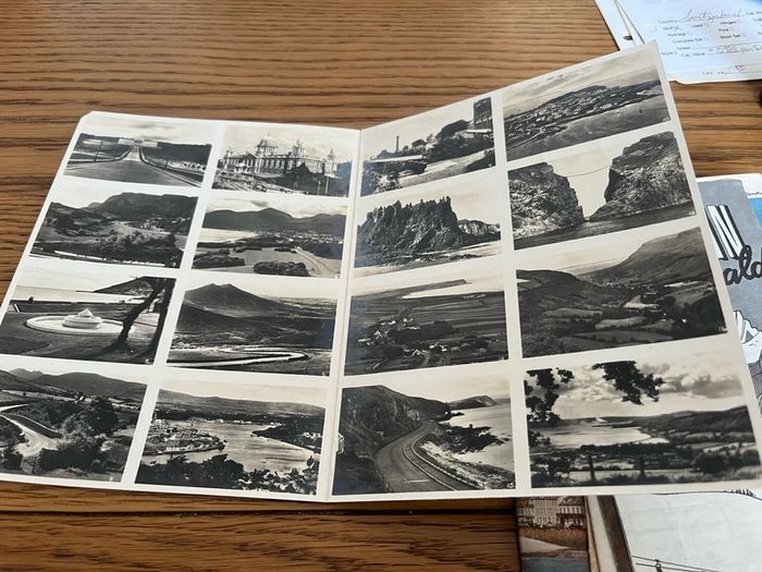 Collection of vintage tourist booklets and hotel brochures