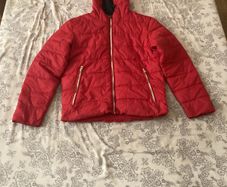 Jack & Jones Red Puffer Jacket