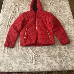 Jack & Jones Red Puffer Jacket