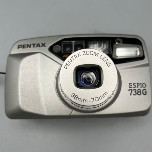 Pentax Espio 738G 35mm Film Camera 38-70mm Lens - Tested