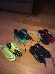 Kids football boots