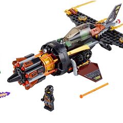 Lego Ninjago 70747: Boulder Blaster (2015) 100% Complete (NO BOX)