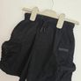 3years, Next Boys Black Cargo Utility Shorts Image 2