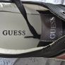 GUESS Men's Leather Sneakers, Todi Low, Black, Size EU 43, UK 9, US 10 Image 5