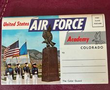 Vintage US Air Force Academy Souvenir Post Card