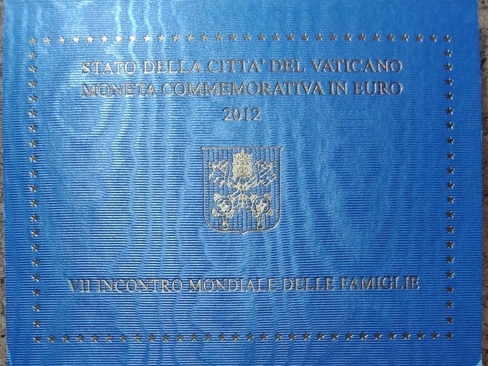 Vatican 2 Euro Brilliant Uncirculated Coin 2012 - 7th World Meeting of Families
