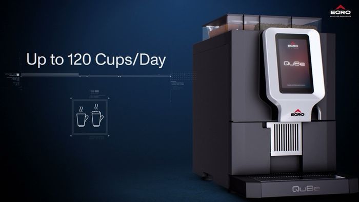 Coffee machine bean to cup