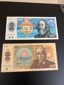 Czechoslovakia Banknotes
