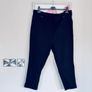 Ladies Black Cropped Trousers from Yours. UK 20 / EU 48cm Image 4
