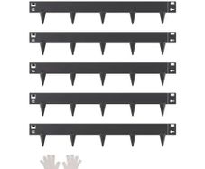 Steel Landscape Edging 5 Packs 39 x 3in Rust-Resistant Pathway Divider