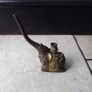 Decorative Chinese " Elephant Design " Antique Opium Water Pipe Image 3