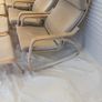 IKEA poang rocking chair with footstool Image 3