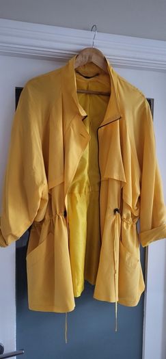 Ralph Sunburst Silk Parka Jacket Sz 16UK (Fit 14-18 UK) - Rrp 199 ( New)