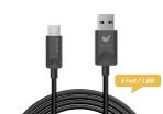 1.8M Micro USB Cable Phone Charging Cord 2.0 Data sync Charger Cable for Samsung