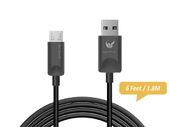 1.8M Micro USB Cable Phone Charging Cord 2.0 Data sync Charger Cable for Samsung