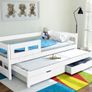 Trundle Bed Tomek + 2 mattresses real wood frame + 2 drawers Image 7