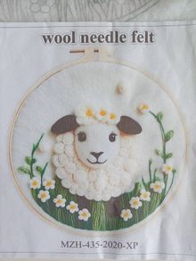 Needle Felting kit "Sheep"
