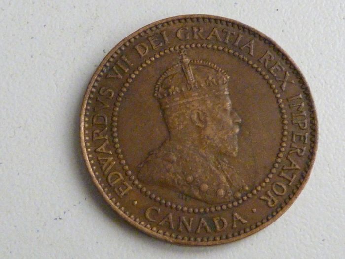 Canada 1 cent 1908