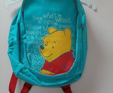 New winnie the Pooh backpack/travel tag attached