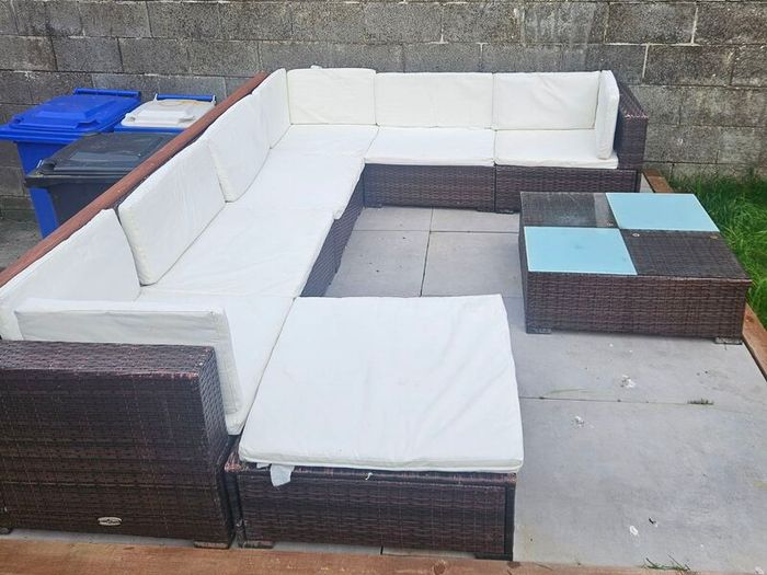 Rattan garden set