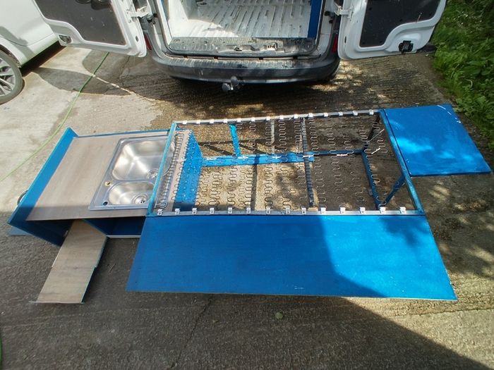 Camper Conversion Set, Ready to go on/off in minutes. Stealth van